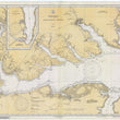Load image into Gallery viewer, Albemarle Sound Map 1933 - Nautical Chart Print - Paper | Canvas | Metal