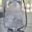 Load image into Gallery viewer, Alexander Lake (CT) Map Engraved Glasses