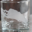 Load image into Gallery viewer, Anegada Island BVI Map Engraved Glasses