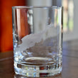 Load image into Gallery viewer, Anguilla Map Engraved Glasses
