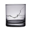 Load image into Gallery viewer, Apache Lake (AZ) Map Engraved Glasses