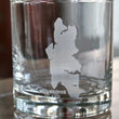Load image into Gallery viewer, Bainbridge Island Map Engraved Glasses