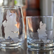 Load image into Gallery viewer, Bainbridge Island Map Engraved Glasses