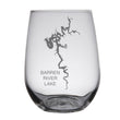 Load image into Gallery viewer, Barren River Lake (KY) Map Glasses