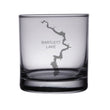 Load image into Gallery viewer, Bartlett Lake (AZ) Map Engraved Glasses