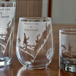 Load image into Gallery viewer, Beaufort & Core Sound Engraved Map Glasses