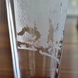 Load image into Gallery viewer, Beaufort & Core Sound Engraved Map Glasses