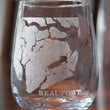 Load image into Gallery viewer, Beaufort (SC) Map Engraved Glasses