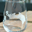 Load image into Gallery viewer, Beef Island BVI Engraved Map Glasses