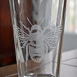 Load image into Gallery viewer, Bee Engraved Glasses