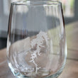 Load image into Gallery viewer, Belews Lake (NC) Map Engraved Glasses