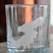 Load image into Gallery viewer, Bequia Map Engraved Glasses