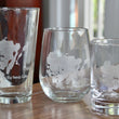 Load image into Gallery viewer, Big Sandy Lake (MN) Map Engraved Glasses