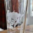 Load image into Gallery viewer, Big Sandy Lake (MN) Map Engraved Glasses
