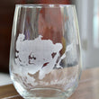 Load image into Gallery viewer, Big Sandy Lake (MN) Map Engraved Glasses
