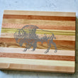 Load image into Gallery viewer, Bison Engraved Wooden Serving Board & Bar Board