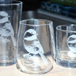 Load image into Gallery viewer, Black Capped Chickadee Engraved Glasses