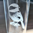 Load image into Gallery viewer, Black Capped Chickadee Engraved Glasses
