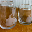 Load image into Gallery viewer, Block Island Map Engraved Glasses