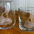 Load image into Gallery viewer, Block Island Map Engraved Glasses