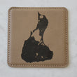 Load image into Gallery viewer, Block Island Coaster Set (Slate or Leatherette)