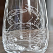 Load image into Gallery viewer, Blue Crab Engraved Glasses
