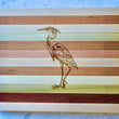 Load image into Gallery viewer, Blue Heron Engraved Wooden Serving Board & Bar Board