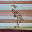 Load image into Gallery viewer, Blue Heron Engraved Wooden Serving Board & Bar Board