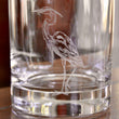 Load image into Gallery viewer, Blue Heron Engraved Glasses