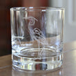Load image into Gallery viewer, Blue Heron Engraved Glasses