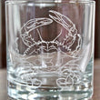 Load image into Gallery viewer, Blue Crab Engraved Glasses