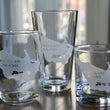 Load image into Gallery viewer, Bois Blanc Island Map Engraved Glasses