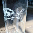 Load image into Gallery viewer, Bonefish Engraved Glasses