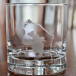 Load image into Gallery viewer, Bora Bora Map Engraved Glasses