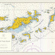 Load image into Gallery viewer, British Virgin Islands Map (BVI) - 1962 - Nautical Chart Print - Paper | Canvas | Metal