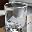 Load image into Gallery viewer, Brooks and Hess Lakes (MI) Map Engraved Glasses