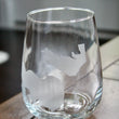 Load image into Gallery viewer, Brooks and Hess Lakes (MI) Map Engraved Glasses