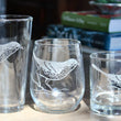 Load image into Gallery viewer, Brown Thrasher Engraved Glasses