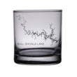 Load image into Gallery viewer, Bull Shoals Lake (AR) Map Engraved Glasses