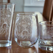 Load image into Gallery viewer, Bulldog Engraved Glasses