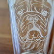 Load image into Gallery viewer, Bulldog Engraved Glasses
