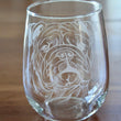 Load image into Gallery viewer, Bulldog Engraved Glasses