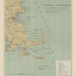 Load image into Gallery viewer, Cape Cod, Martha's Vineyard & Nantucket Nautical Chart Sherpa Fleece Blanket