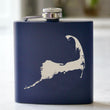 Load image into Gallery viewer, Cape Cod Engraved Stainless Steel Flask - 6 oz.