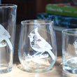 Load image into Gallery viewer, Cardinal Engraved Glasses