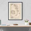 Load image into Gallery viewer, Caribbean Islands Map - 1756 - Nautical Chart Print - Paper | Canvas | Metal