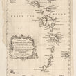 Load image into Gallery viewer, Caribbean Islands Map - 1756 - Nautical Chart Print - Paper | Canvas | Metal