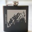 Load image into Gallery viewer, Casco Bay Engraved Stainless Steel Flask - 6 oz.