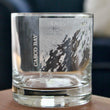 Load image into Gallery viewer, Casco Bay Map Engraved Glasses