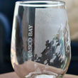 Load image into Gallery viewer, Casco Bay Map Engraved Glasses